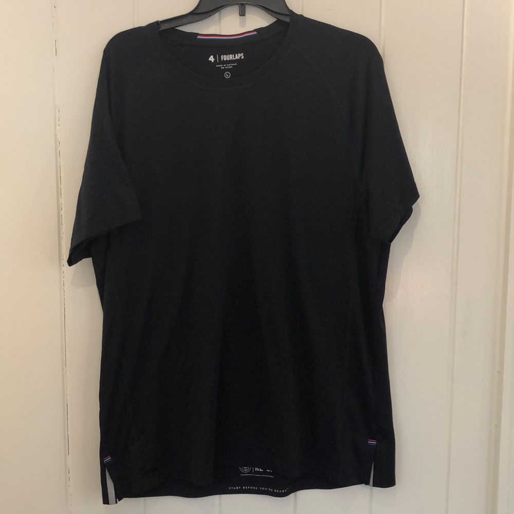 Four laps workout t-shirt